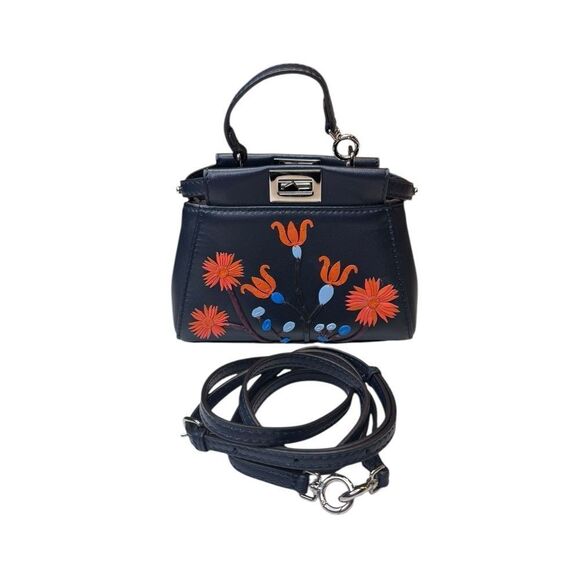 Fendi Micro Nappa Botanic Garden Peekaboo - Picture 2 of 13